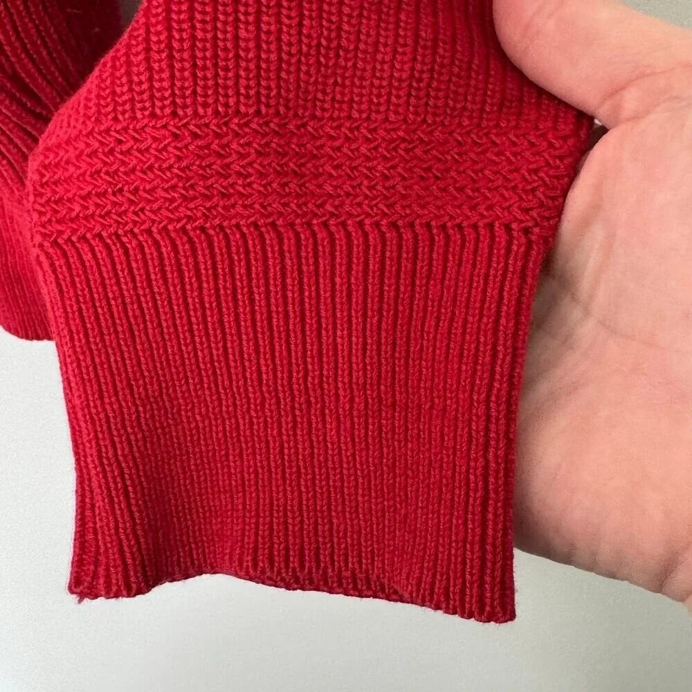 Vintage L. L. Bean Shawl Collar Sweater Large Tall‎